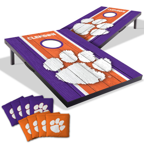 Clemson Tigers 2' x 3' MDF Cornhole Set