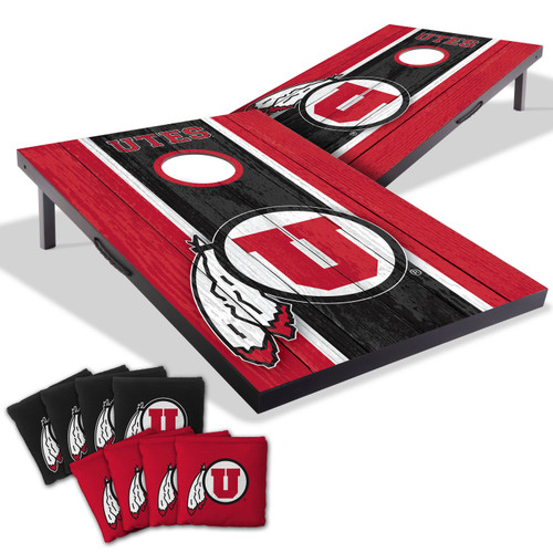 Utah Utes 2' x 3' MDF Cornhole Set