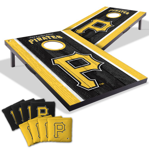 Pittsburgh Pirates 2' x 3' MDF Cornhole Set