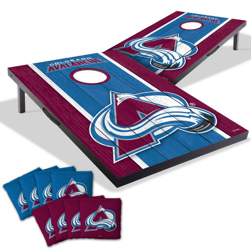Colorado Avalanche 2' x 3' MDF Cornhole Set