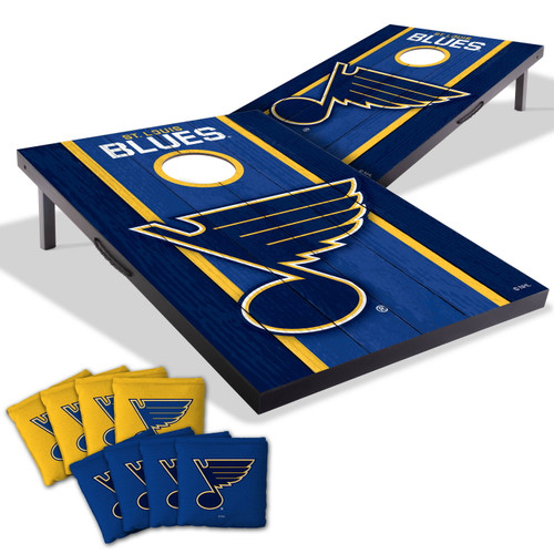St Louis Blues 2' x 3' MDF Cornhole Set