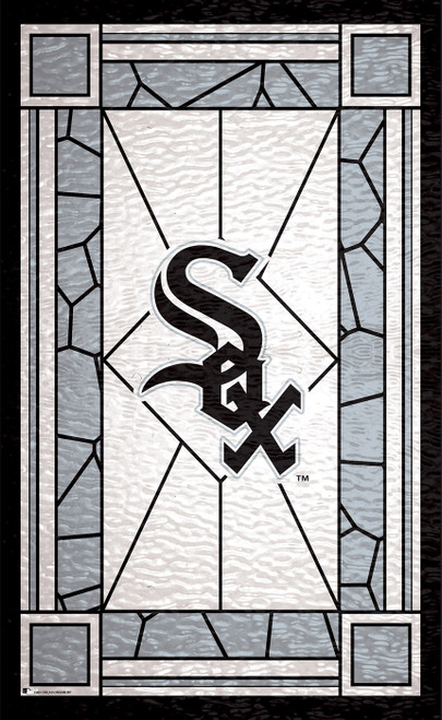 Chicago White Sox Team Color Welcome Sign - 11x19