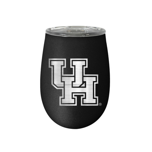 Houston Cougars 10 oz. Stealth Blush Wine Tumbler