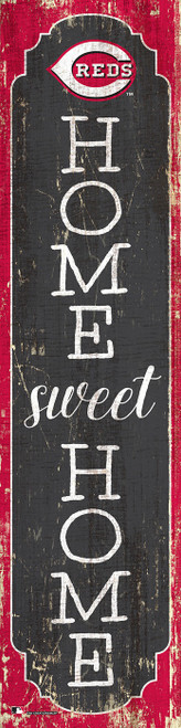 Cincinnati Reds 48" Home Sweet Home Leaner