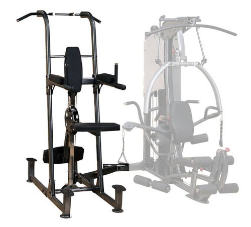 Body Solid Fusion Chin-Up and Dip Attachment with Weight Assist