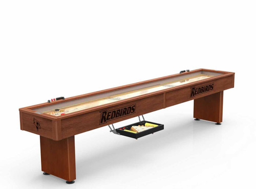Illinois State Redbirds 12' Shuffleboard Table