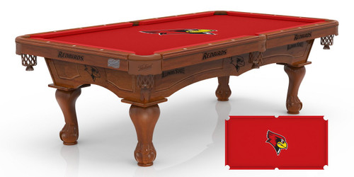 Illinois State Redbirds Pool Table