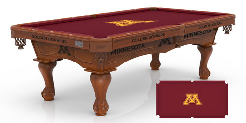 Minnesota Golden Gophers Pool Table