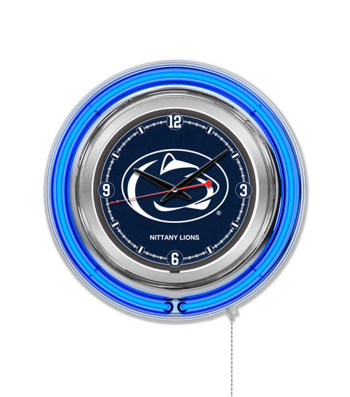 Penn State Nittany Lions Neon Clock