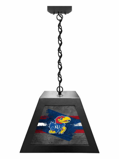 Kansas Jayhawks Pendant Box Light
