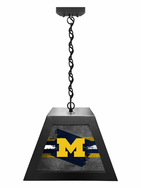 Michigan Wolverines Pendant Box Light