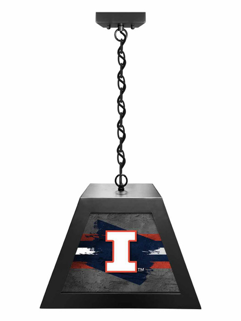 Illinois Fighting Illini Pendant Box Light