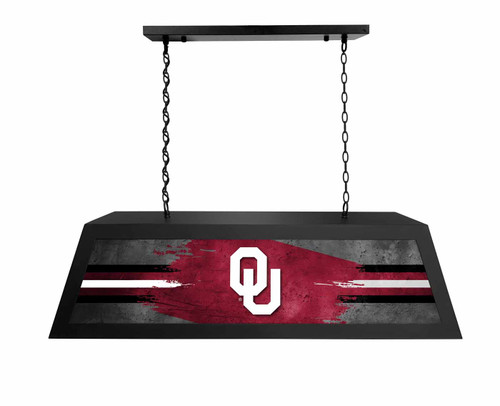 Oklahoma Sooners Long Box Billiard Light