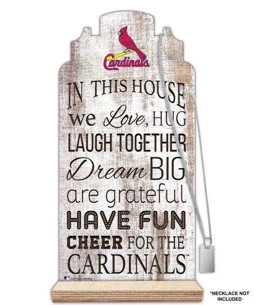 St. Louis Cardinals In This House Mask Holder