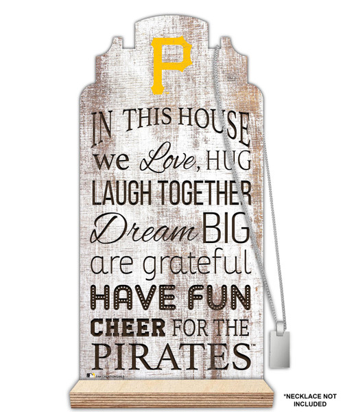 Pittsburgh Pirates In This House Mask Holder