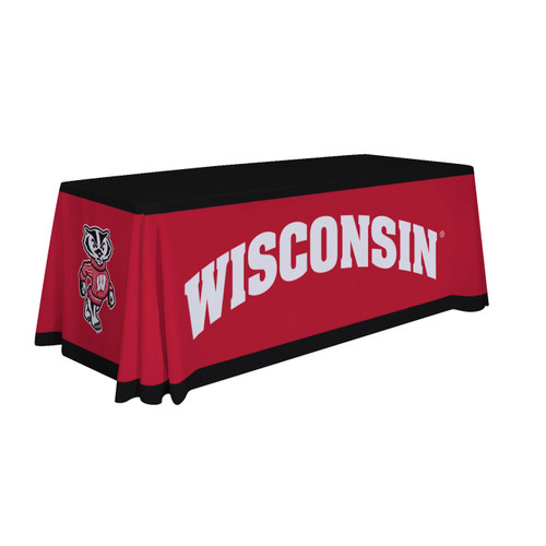 Wisconsin Badgers 6' Table Throw