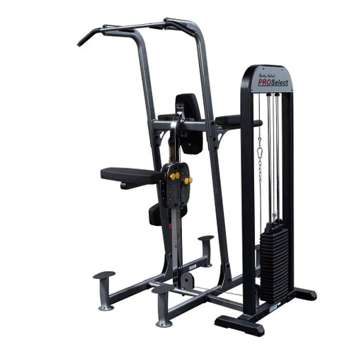 Body Solid FCD-STK Pro Select Weight Assisted Chin-Up/Dip Station