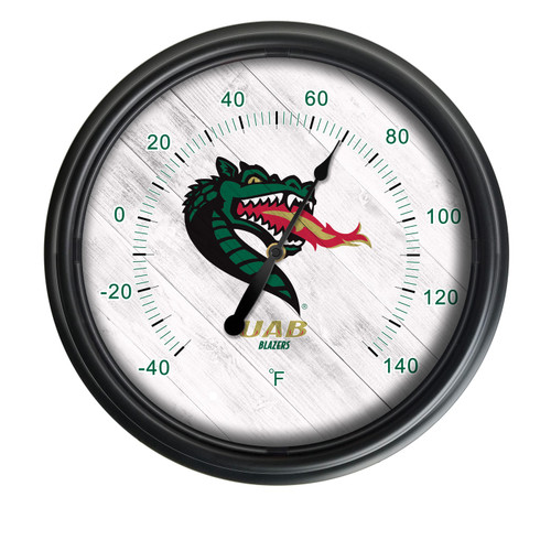 UAB Blazers Indoor/Outdoor LED Thermometer