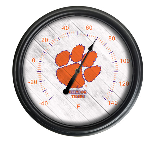 Clemson Tigers Indoor/Outdoor LED Thermometer