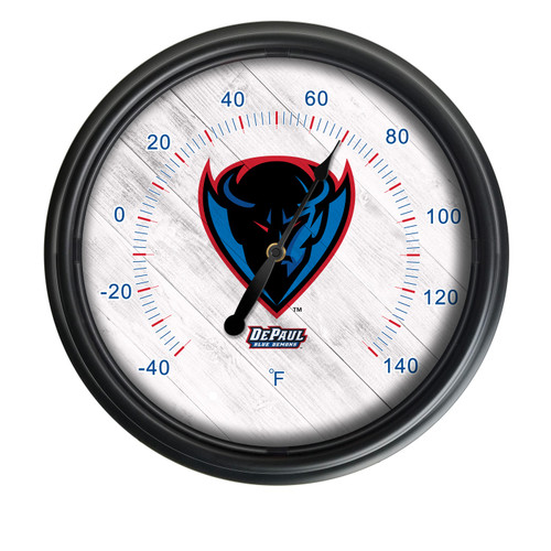 DePaul Blue Demons Indoor/Outdoor LED Thermometer