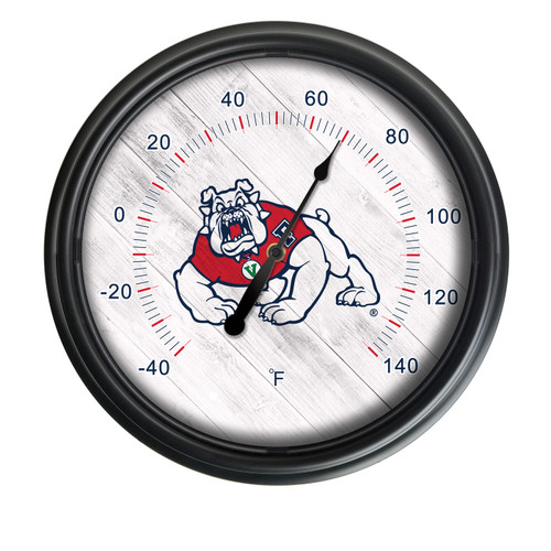 Fresno State Bulldogs Indoor/Outdoor LED Thermometer