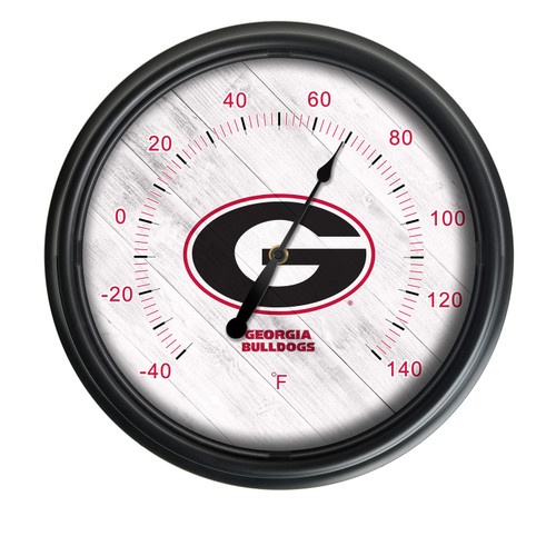 Georgia Bulldogs "G" Indoor/Outdoor LED Thermometer