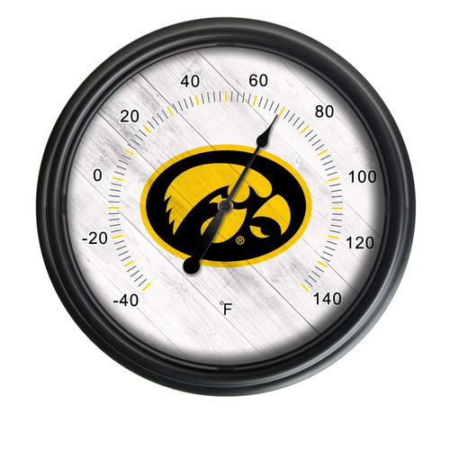 Iowa Hawkeyes Indoor/Outdoor LED Thermometer
