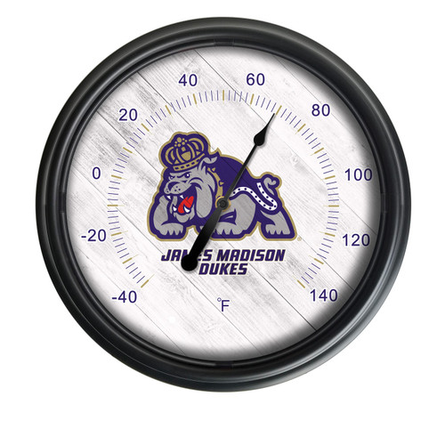 James Madison Dukes Indoor/Outdoor LED Thermometer