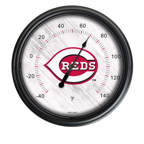 Cincinnati Reds Indoor/Outdoor LED Thermometer