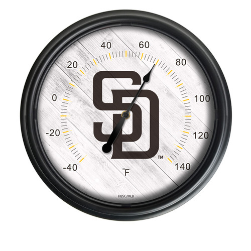 San Diego Padres Indoor/Outdoor LED Thermometer