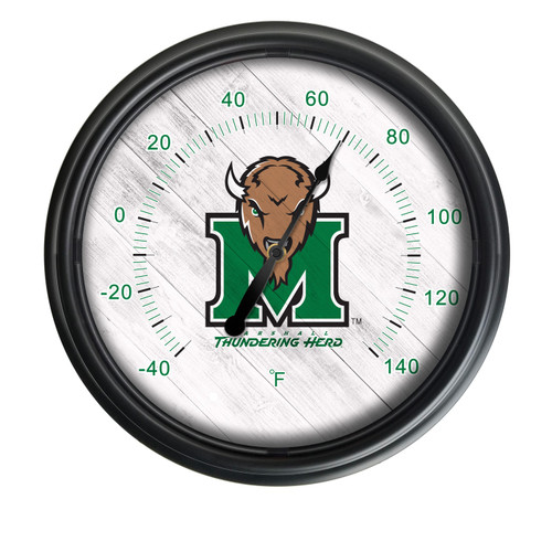 Marshall Thundering Herd Indoor/Outdoor LED Thermometer