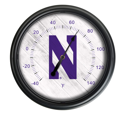 Northwestern Wildcats Indoor/Outdoor LED Thermometer