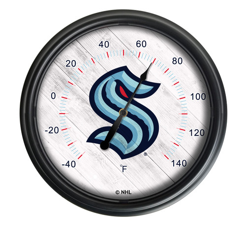 Seattle Kraken Indoor/Outdoor LED Thermometer