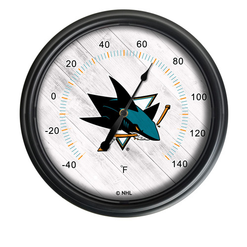 San Jose Sharks Indoor/Outdoor LED Thermometer