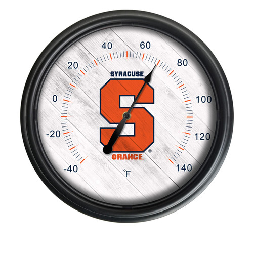 Syracuse Orange Indoor/Outdoor LED Thermometer