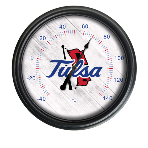 Tulsa Golden Hurricane Indoor/Outdoor LED Thermometer