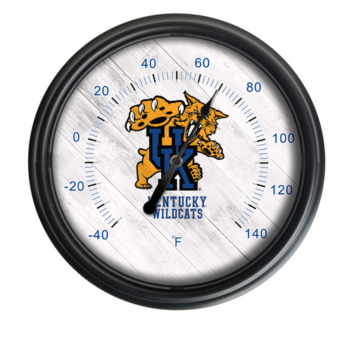 Kentucky Wildcats Cat Indoor/Outdoor LED Thermometer