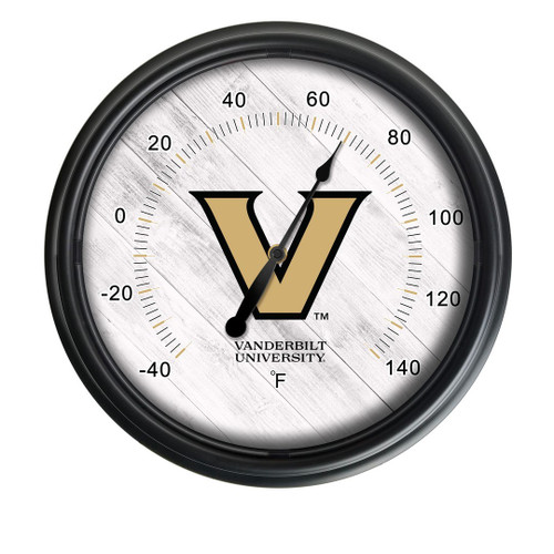 Vanderbilt Commodores Indoor/Outdoor LED Thermometer