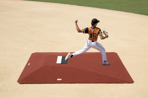 Proper Pitch Tapered Pro Game Baseball Mound - Clay