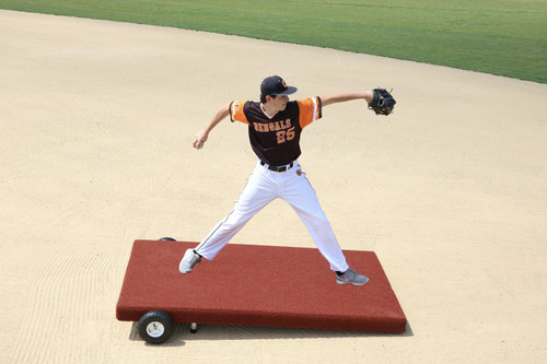 Proper Pitch Batting Practice Pitching Platform - Clay