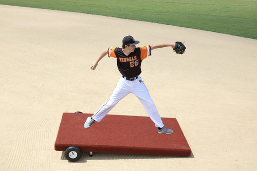 Proper Pitch Batting Practice Pitching Platform - Clay