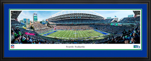 Seattle Seahawks Throwback Game 50 Yd Line Panorama