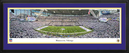 Minnesota Vikings Whiteout Game Panorama