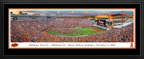 Oklahoma State Cowboys Bedlam Celebration Panorama