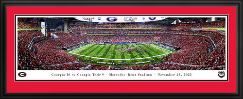 Georgia vs Georgia Tech at MB Stadium Panorama