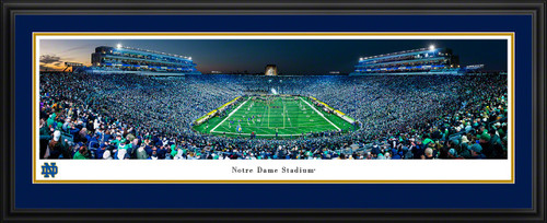 Notre Dame Football End Zone Panorama
