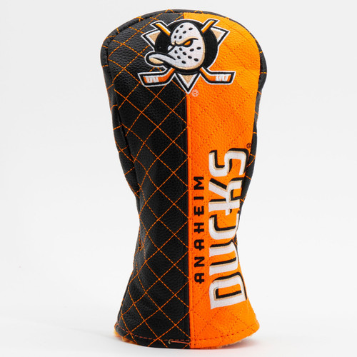 Anaheim Ducks Split Quilted Golf Fairway Headcover