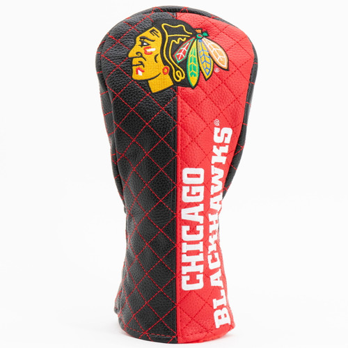Chicago Blackhawks Split Quilted Golf Fairway Headcover