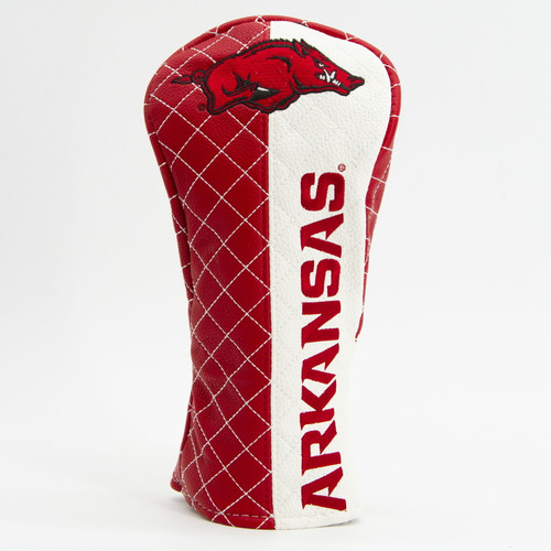Arkansas Razorbacks Split Quilted Golf Fairway Headcover