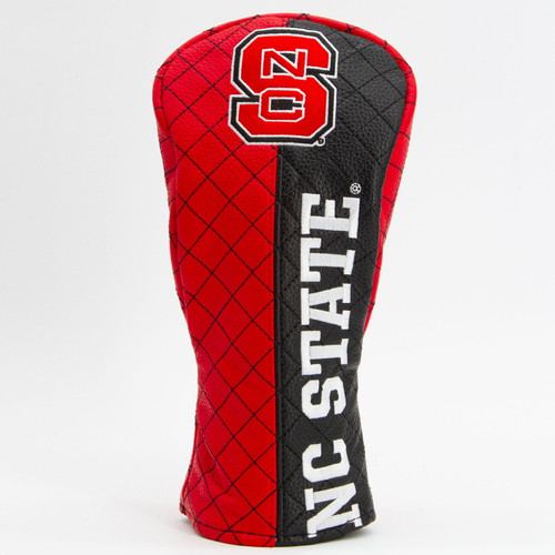 North Carolina State Wolfpack Split Quilted Golf Fairway Headcover